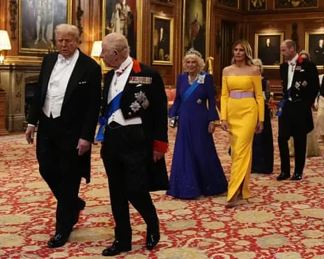 The Royal Family Present Grand Welcome Amid Demonstrations; Kimmel Pulled From Air Due To Kirk Comments