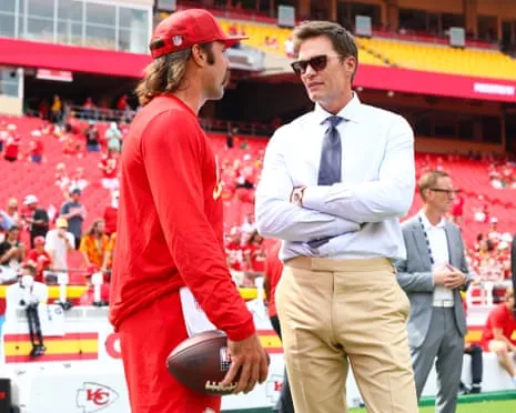 Tom Brady sparks social media outrage following showing up in Vegas sideline box
