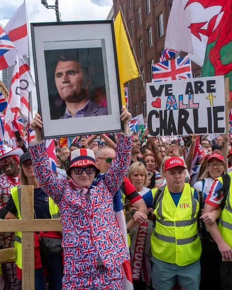 The Way Huge UK Right-Wing March Exposed a Harmful Transatlantic Exchange